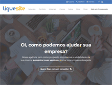 Tablet Screenshot of liguesite.com.br